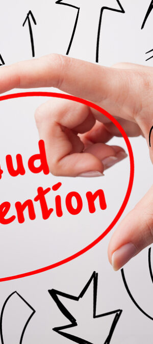 fraud prevention with hand