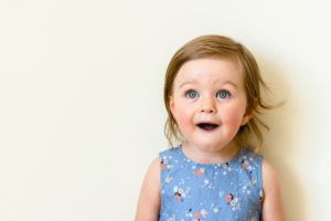 happy toddler girl