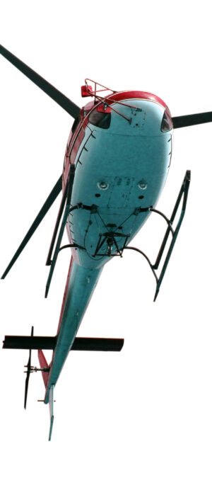 helicopter with plain background