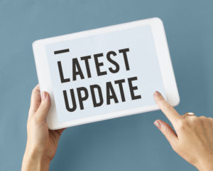 update on tablet