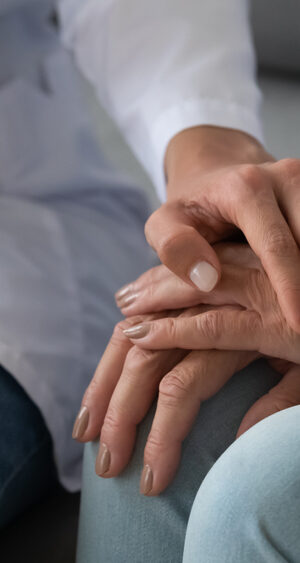 medical caring hands