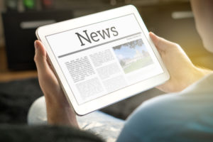 news on tablet