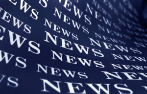 news repeated on background