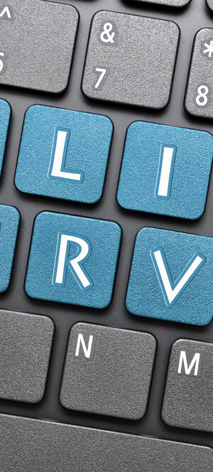 online suvey words on keyboard