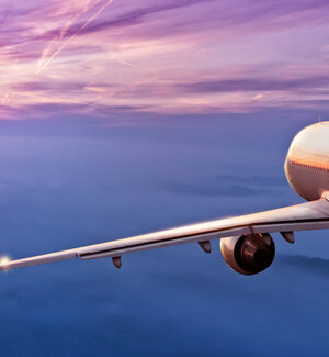 photo of plane flying