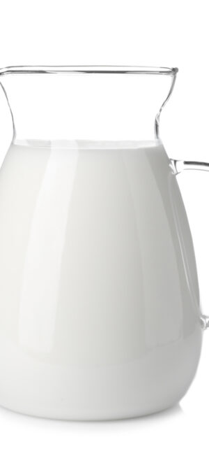 pitcher of milk