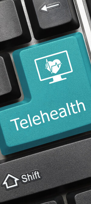 telehealth button on keyboard