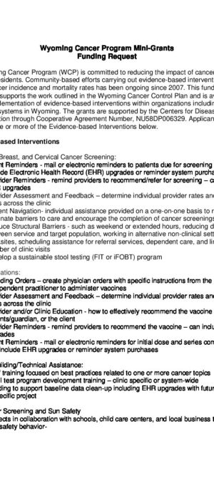 Wyoming Cancer Program Mini Grant (1)