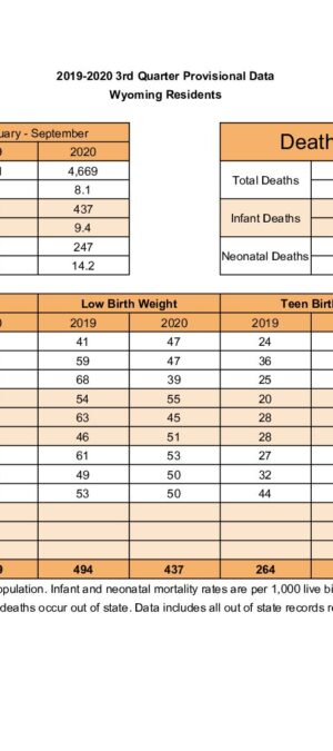 Quarterly Data 2020 Q3