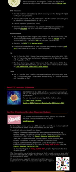 CDU Newsletter February 2021