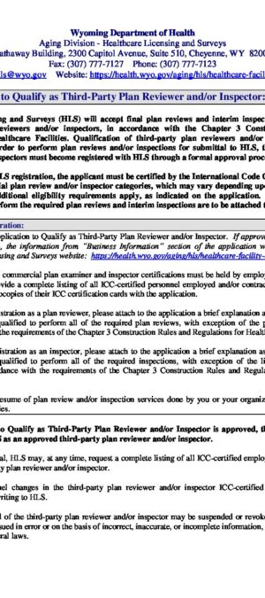 HLS-102-Ins-Application to Qualify as Third-Party Plan Reviewer & Inspector