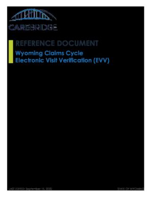 EVV_CareBridge_WY Claim Cycle Reference Document_C_2022.09.15_v1.2_FINAL