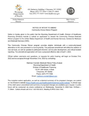 Public Notice of CCW Waiver Amendment (1)