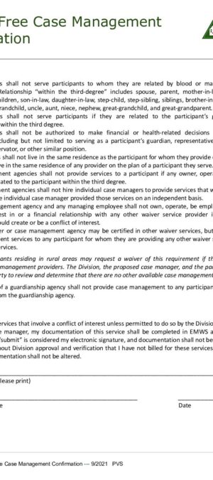 CM29-Conflict Free CM Confirmation