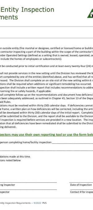 TOOL14-Outside Entity Inspection Requirements