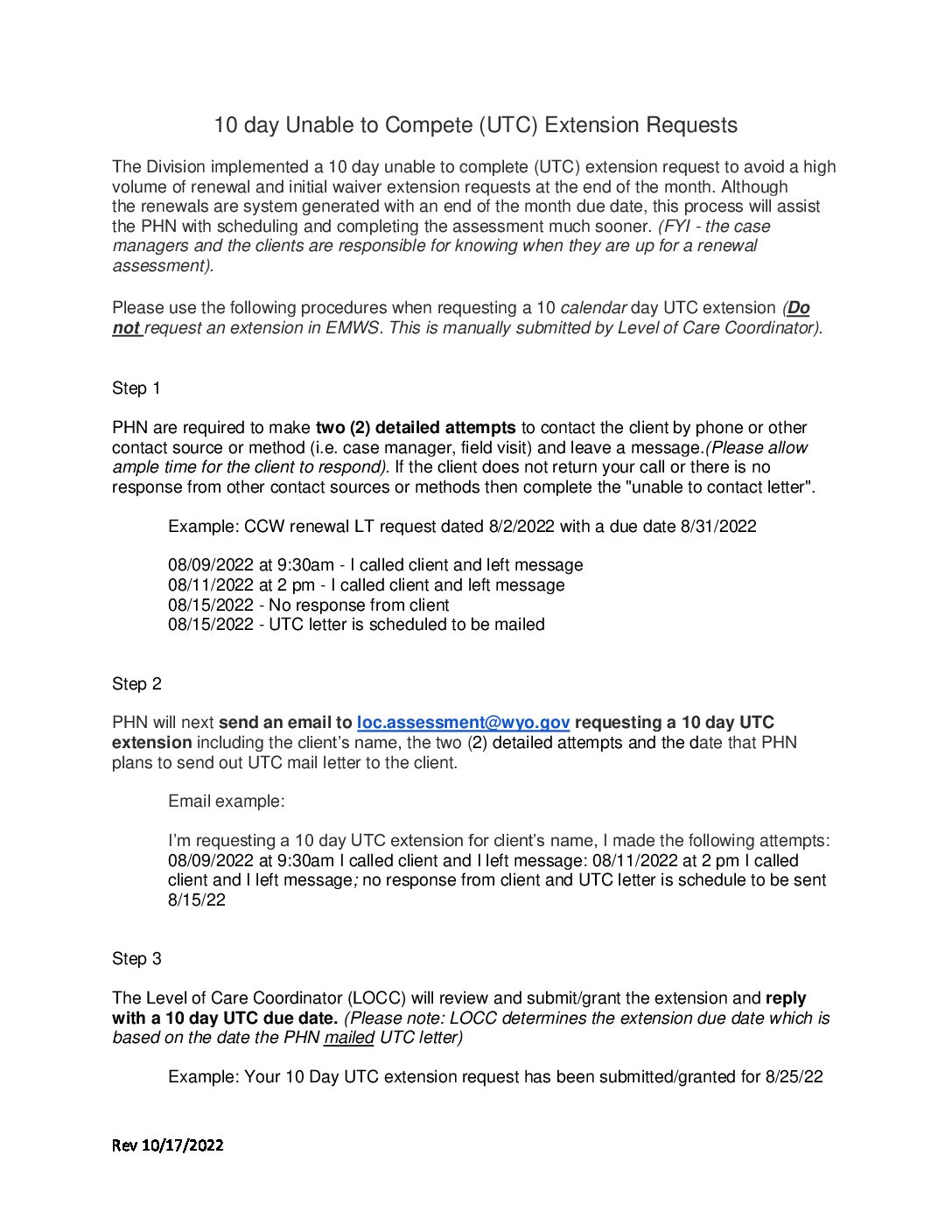 utc-10-day-ext-request-procedure-final-10-24-22-wyoming-department-of