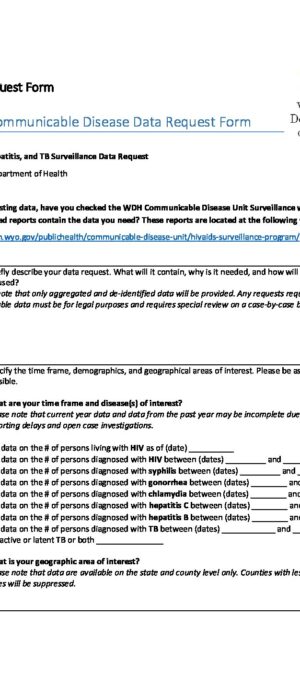 Data Request Form