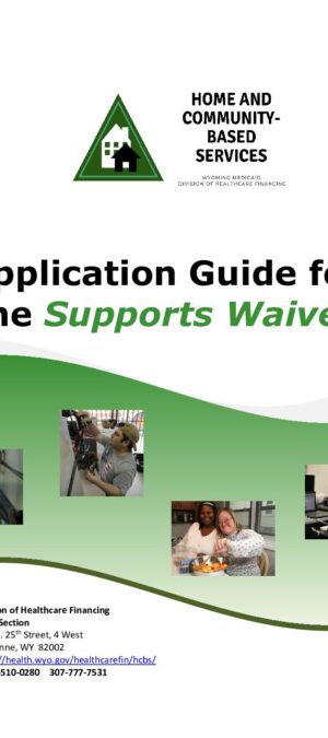 TOOL19-Application Guide for Supports Waiver