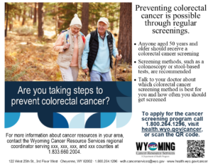 Colorectal cancer ad