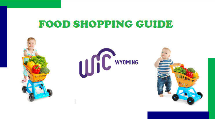 WIC Food Shopping Guide Image in English