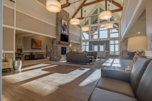 Lobby in Veterans' Home of Wyoming