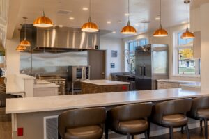 Kitchen in Veterans' Home of Wyoming
