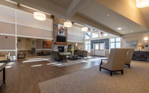 Lobby in Veterans' Home of Wyoming