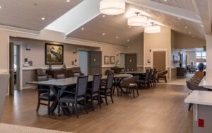 Dining Area in Veterans' Home of Wyoming