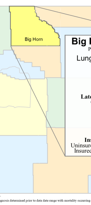 Big Horn County lung data graphic- 2024