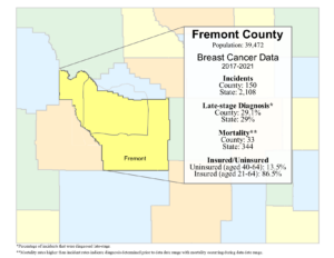 Fremont County breast data graphic - 2024