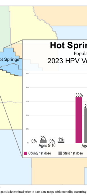 Hot Springs County HPV vax data graphic- 2024