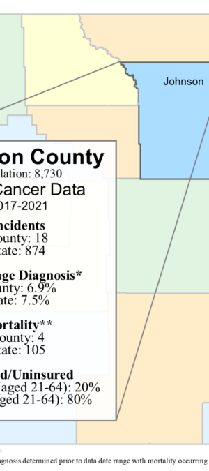 Johnson County skin data graphic- 2024