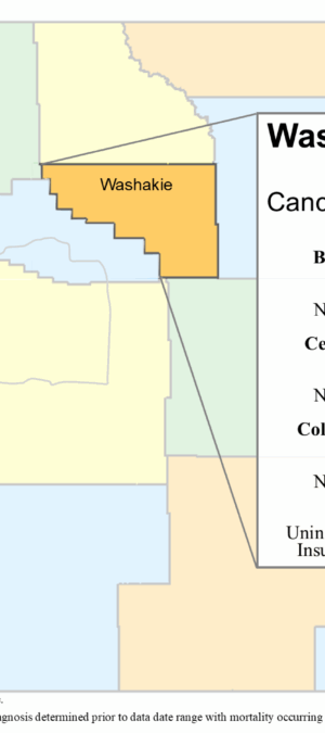 Washakie County screening rates data graphic- 2024