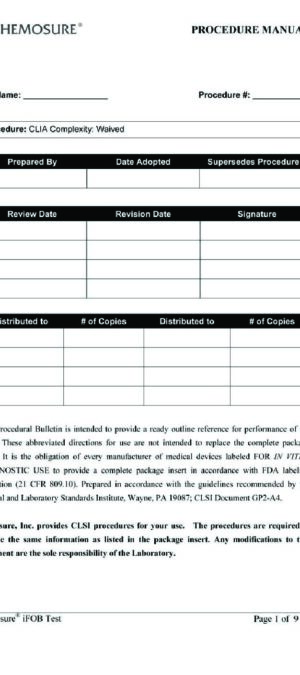 HMO-Prepackifob20_Procedure_Manual