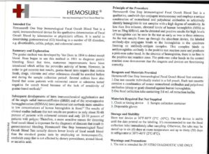 Hemosure Instructions 1