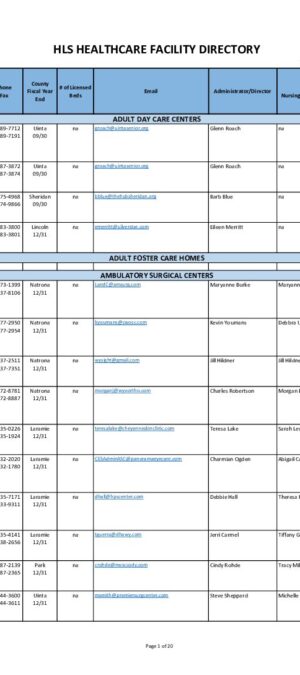 Copy of 2023-2024 Facility Directory