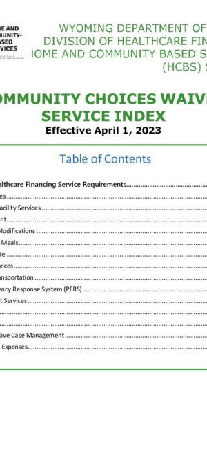 CCW-Waiver-Service-Index-Effective-4.2023-Updated 12.6.24