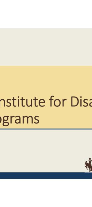 02.25 PVDDT – Wyoming Institute for Disabilities (WIND) Programs