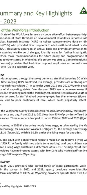 2019 – 2023 NCI Summary and Key Highlights