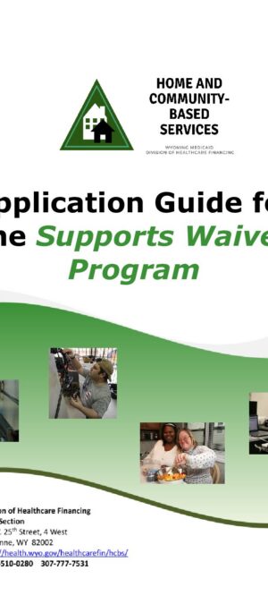 TOOL19-Application Guide for Supports Waiver
