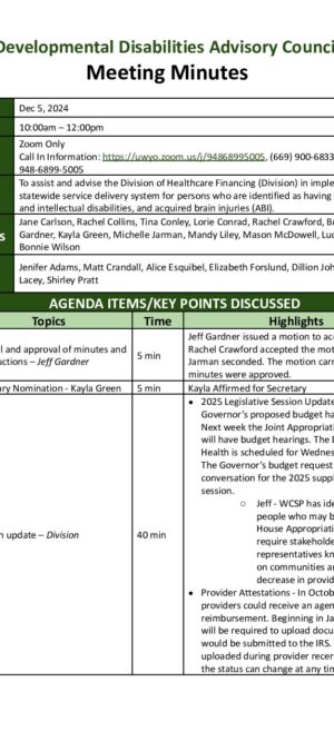 DDAC Minutes 2024.12.5