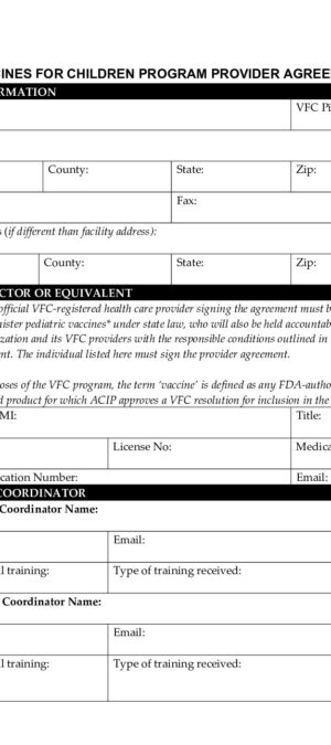 Wyoming Provider Agreement – 2025 Update