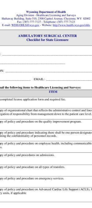New ASC Checklist 08 14 25