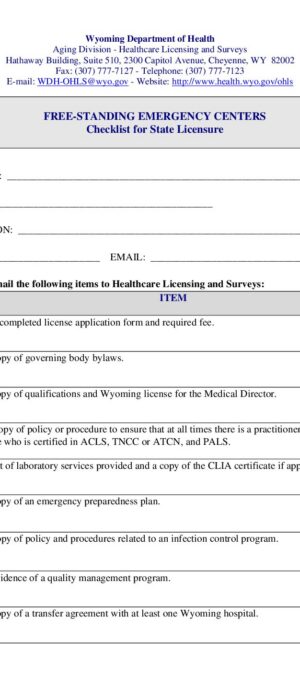 New FEC Checklist 08 14 25