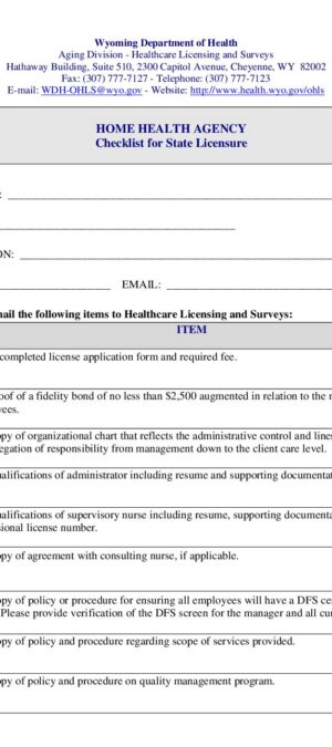 New HHA Checklist 08 14 25