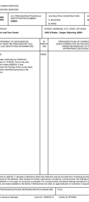 Casper Mtn complaint 10 30 25