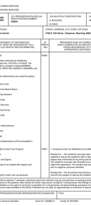 Federal-StatementOfDeficiencies