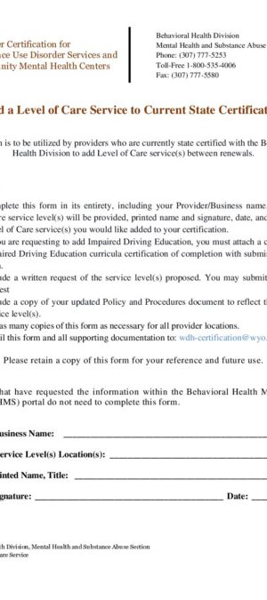 Add Level of Care Service 01.2026