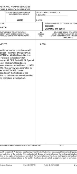 Ivinson Mem Hosp 11 20 25