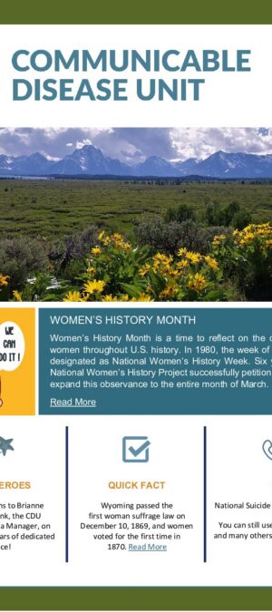 CDU March Newsletter